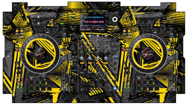Pioneer DJ XDJ XZ Skin Ridge Yellow